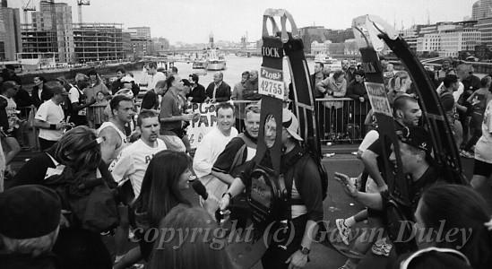 Interview on Tower Bridge, London Marathon, London.jpg